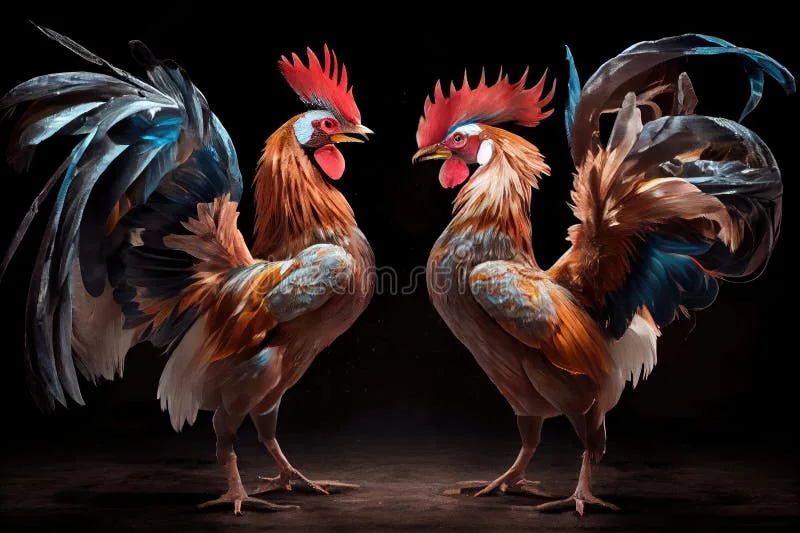 Ilustrasi layar permainan dengan suasana aksi